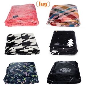 Lug Cuddle Throw Blanket NWT